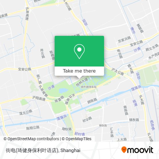 街电(琦健身保利叶语店) map