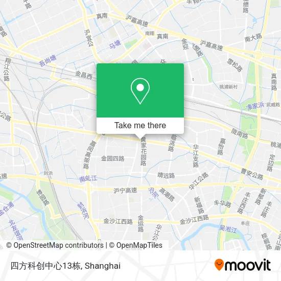 四方科创中心13栋 map