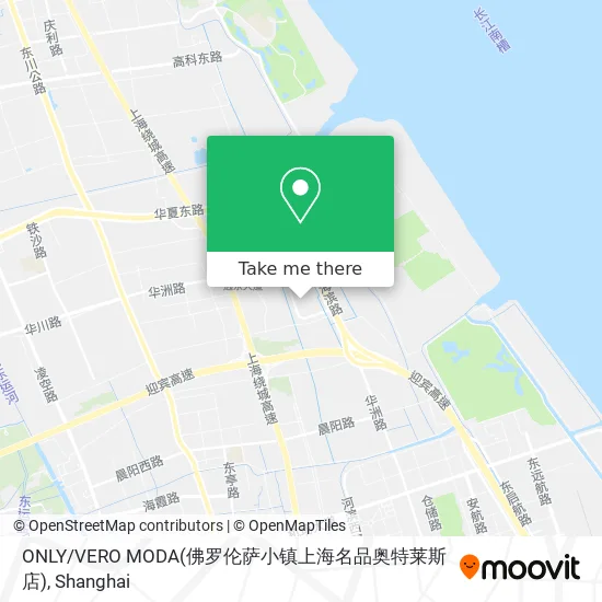 ONLY / VERO MODA(佛罗伦萨小镇上海名品奥特莱斯店) map