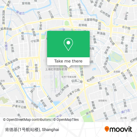 肯德基(1号航站楼) map