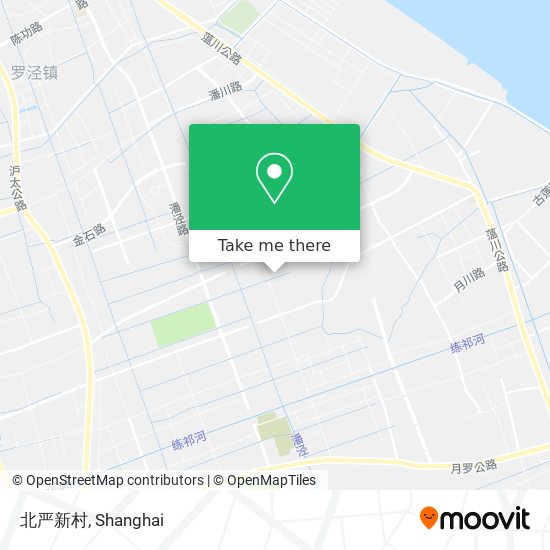 北严新村 map