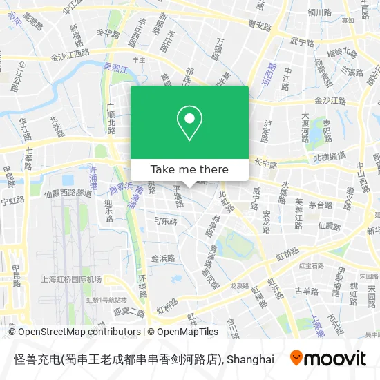 怪兽充电(蜀串王老成都串串香剑河路店) map