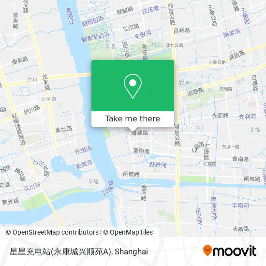 星星充电站(永康城兴顺苑A) map