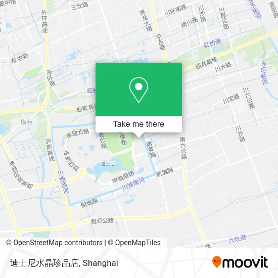 迪士尼水晶珍品店 map