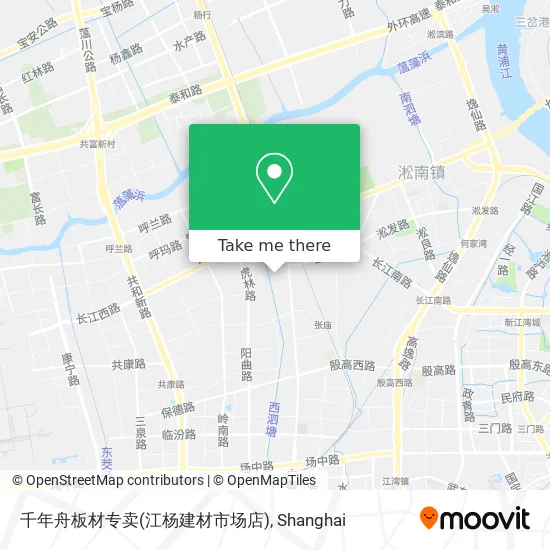 千年舟板材专卖(江杨建材市场店) map