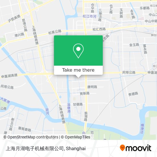 上海月湖电子机械有限公司 map