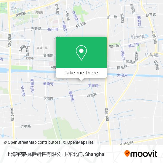 上海宇荣橱柜销售有限公司-东北门 map