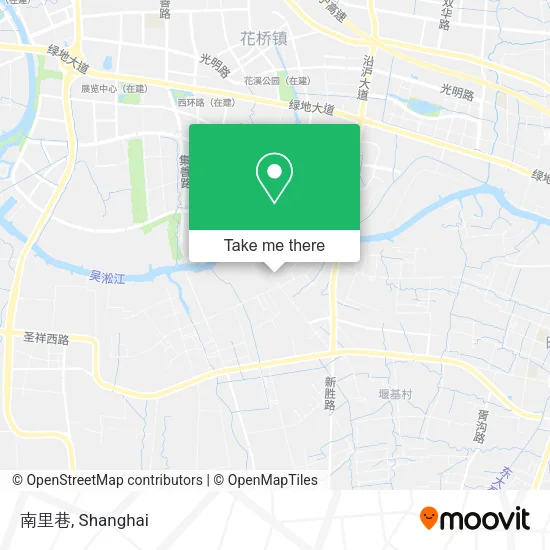 南里巷 map