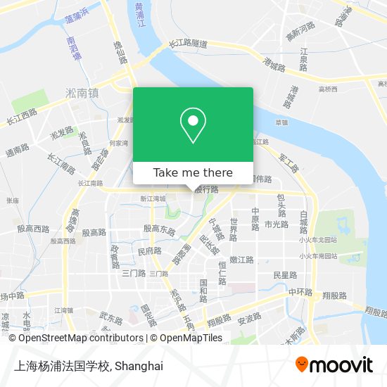 上海杨浦法国学校 map