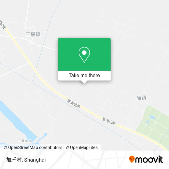 加禾村 map