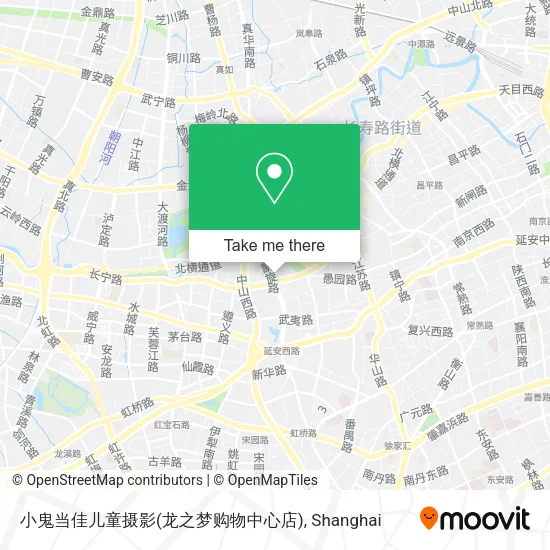 小鬼当佳儿童摄影(龙之梦购物中心店) map