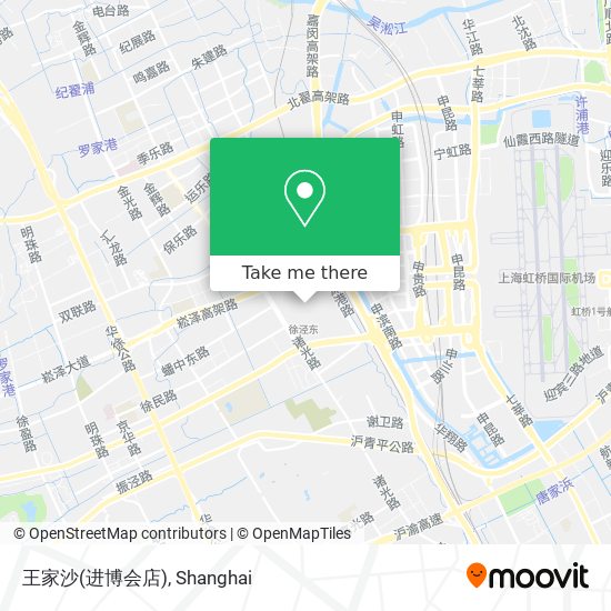 王家沙(进博会店) map