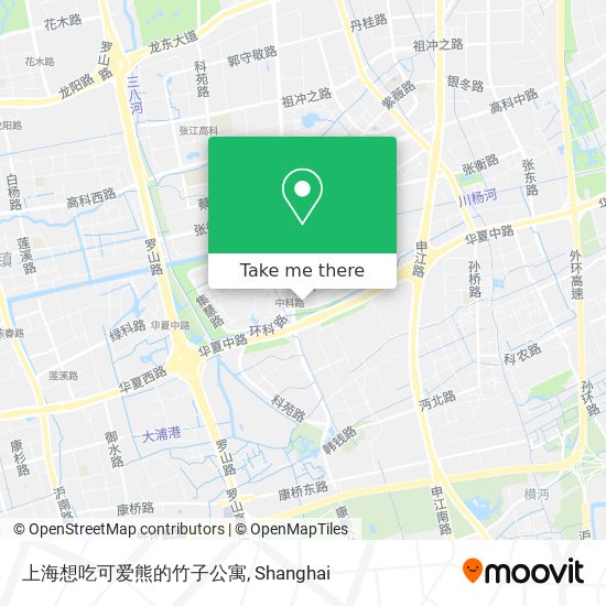 上海想吃可爱熊的竹子公寓 map