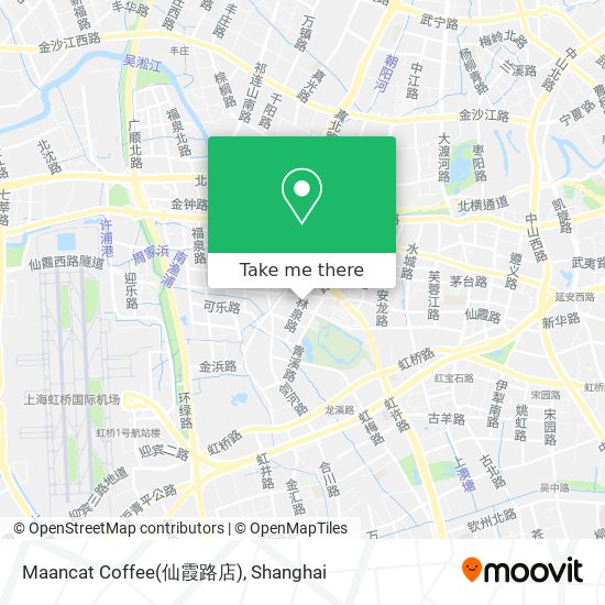 Maancat Coffee(仙霞路店) map