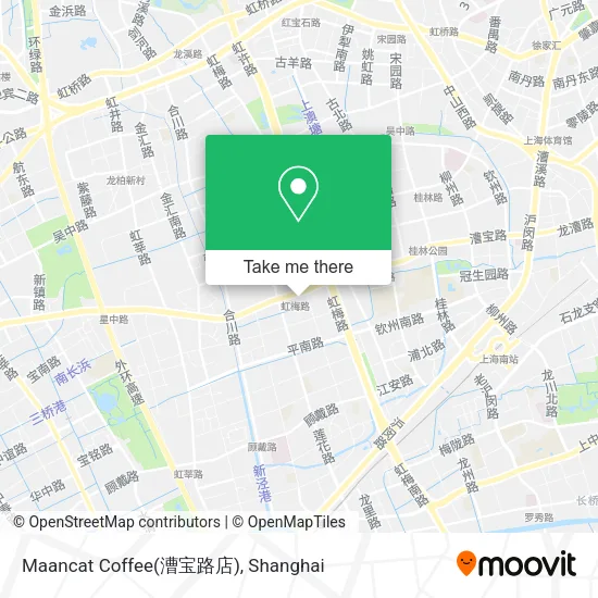 Maancat Coffee(漕宝路店) map