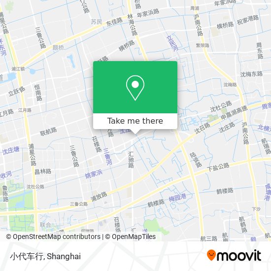 小代车行 map