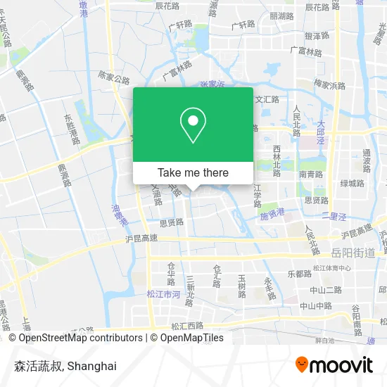 森活蔬叔 map