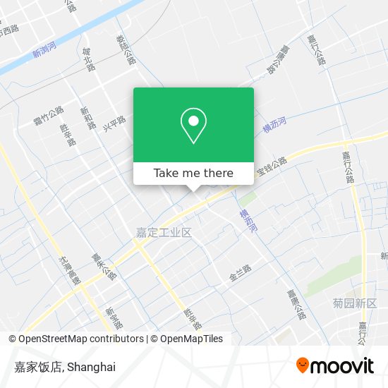 嘉家饭店 map