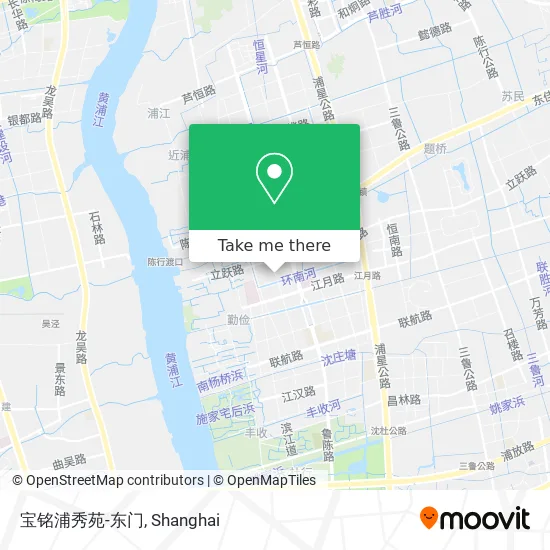 宝铭浦秀苑-东门 map