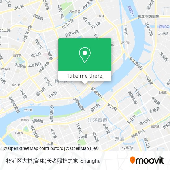 杨浦区大桥(常康)长者照护之家 map