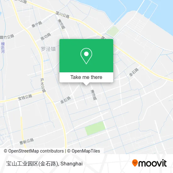 宝山工业园区(金石路) map