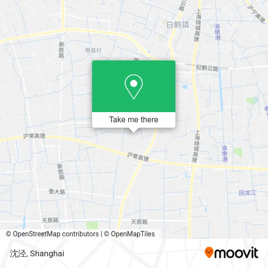 沈泾 map