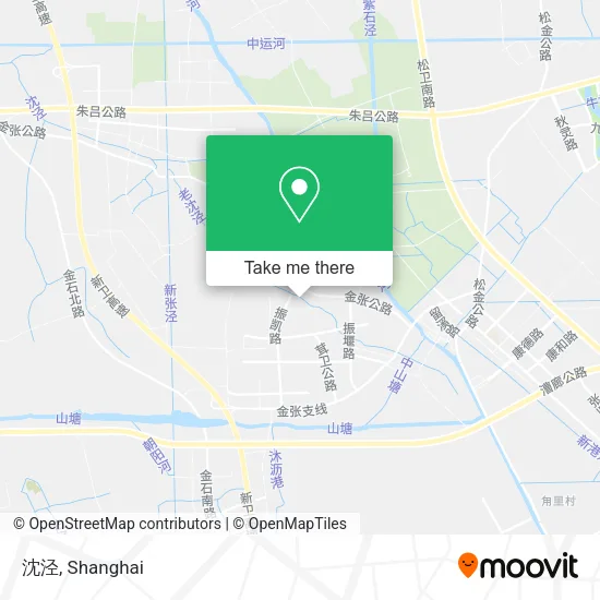 沈泾 map
