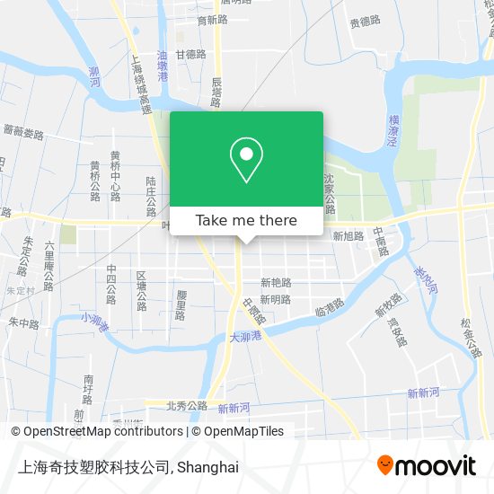上海奇技塑胶科技公司 map