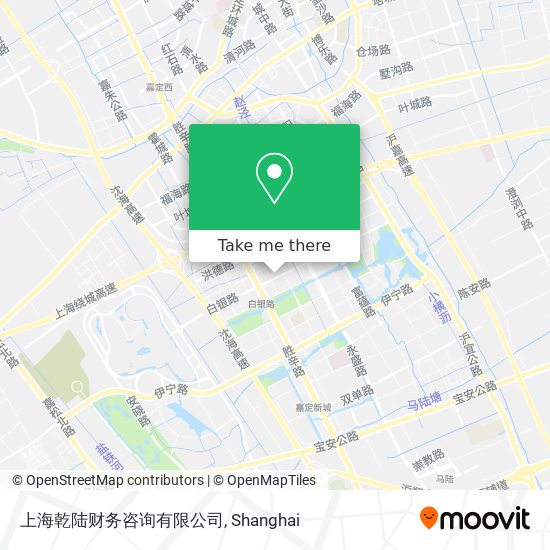 上海乾陆财务咨询有限公司 map