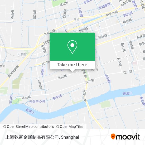 上海乾富金属制品有限公司 map