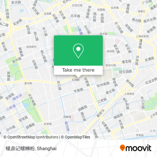 螺鼎记螺蛳粉 map