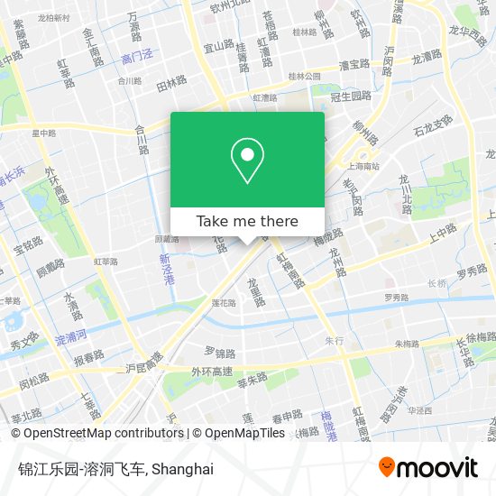 锦江乐园-溶洞飞车 map