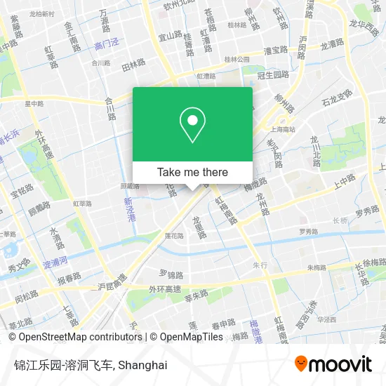 锦江乐园-溶洞飞车 map