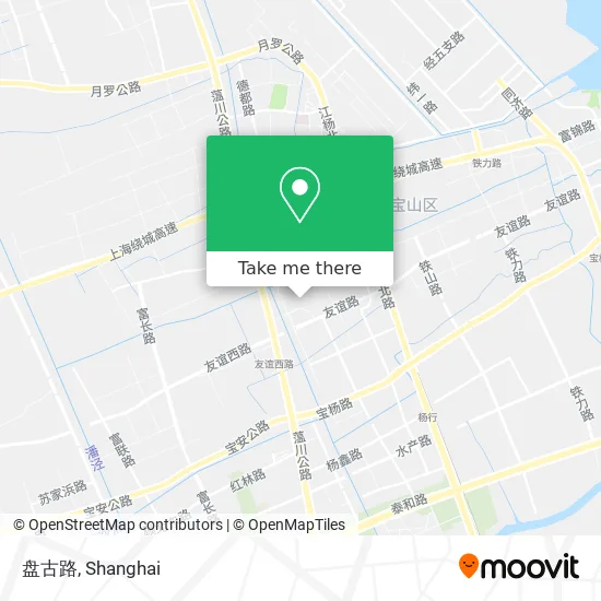 盘古路 map