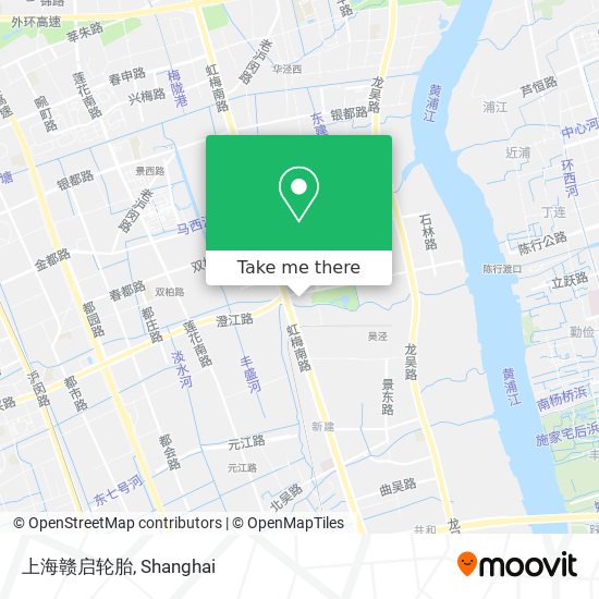 上海赣启轮胎 map