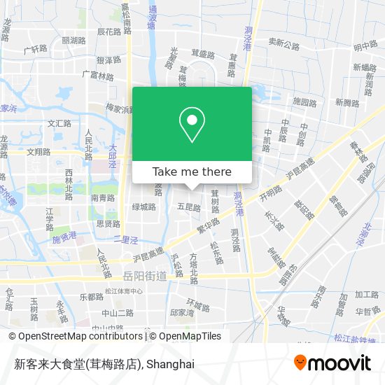 新客来大食堂(茸梅路店) map