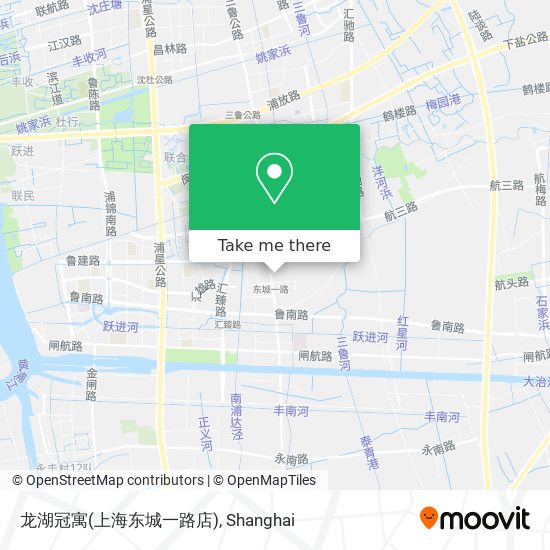 龙湖冠寓(上海东城一路店) map