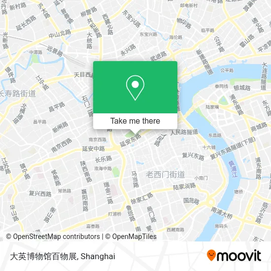 大英博物馆百物展 map