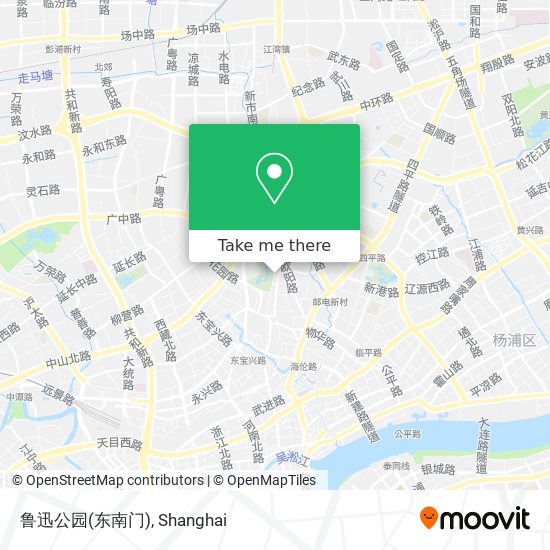 鲁迅公园(东南门) map