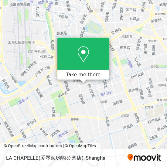 LA CHAPELLE(爱琴海购物公园店) map