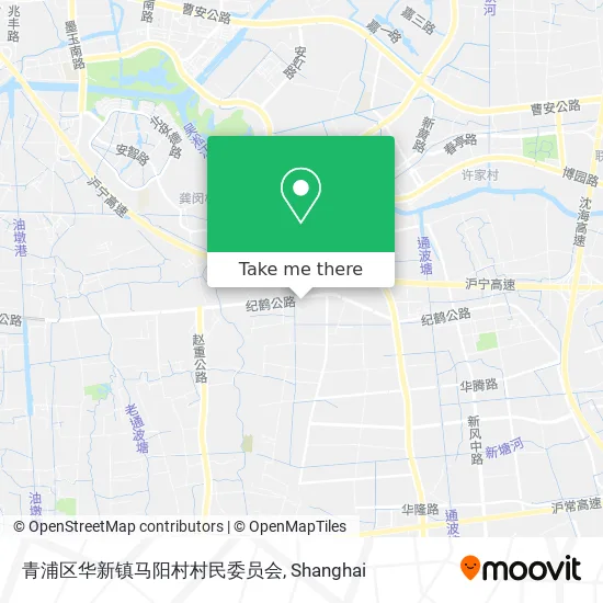 青浦区华新镇马阳村村民委员会 map