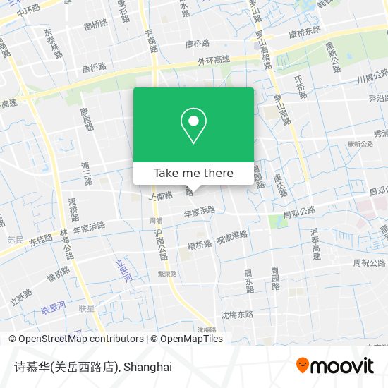 诗慕华(关岳西路店) map