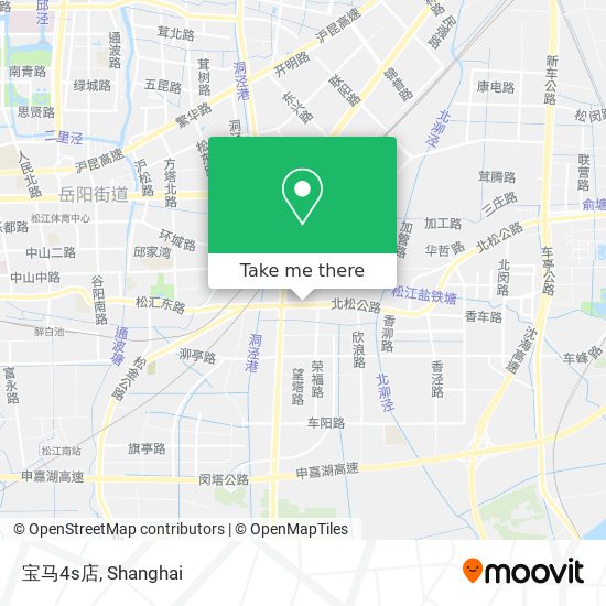 宝马4s店 map