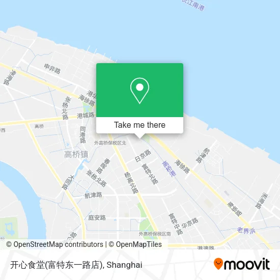开心食堂(富特东一路店) map