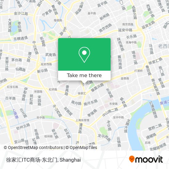 徐家汇ITC商场-东北门 map