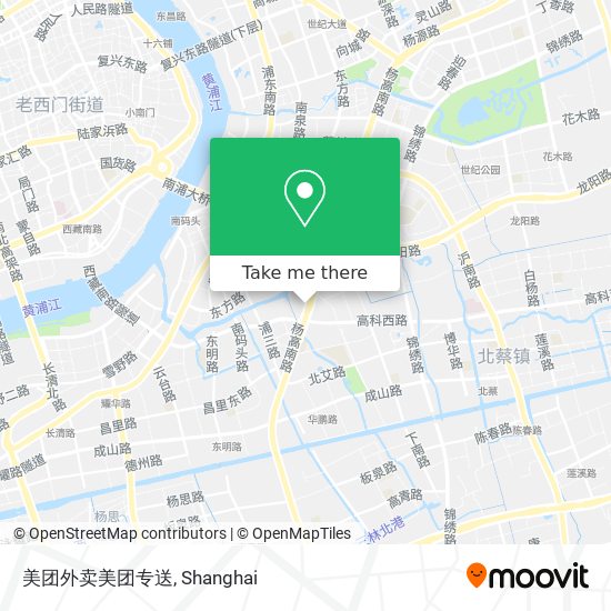美团外卖美团专送 map