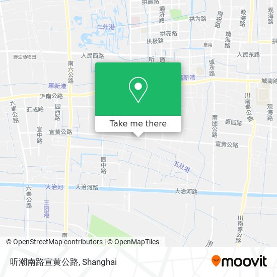 听潮南路宣黄公路 map