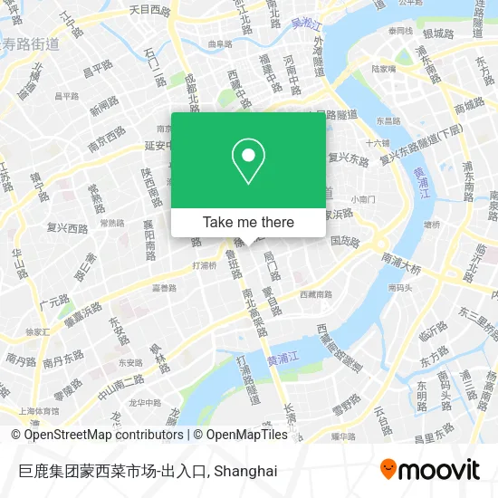 巨鹿集团蒙西菜市场-出入口 map
