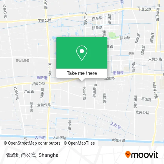 驿峰时尚公寓 map