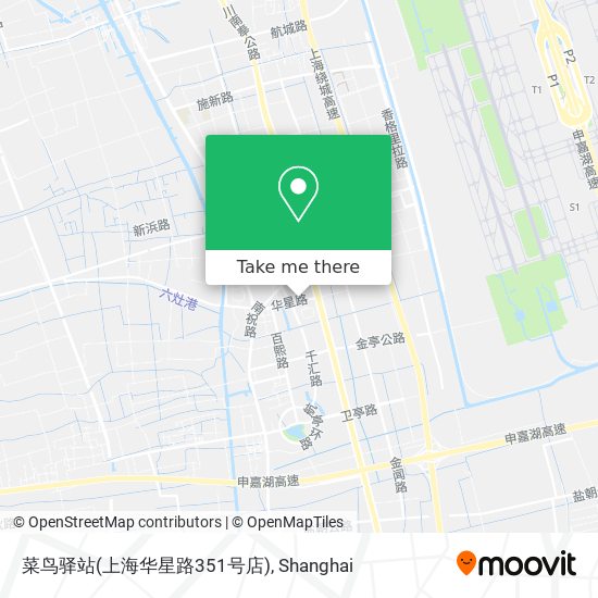 菜鸟驿站(上海华星路351号店) map